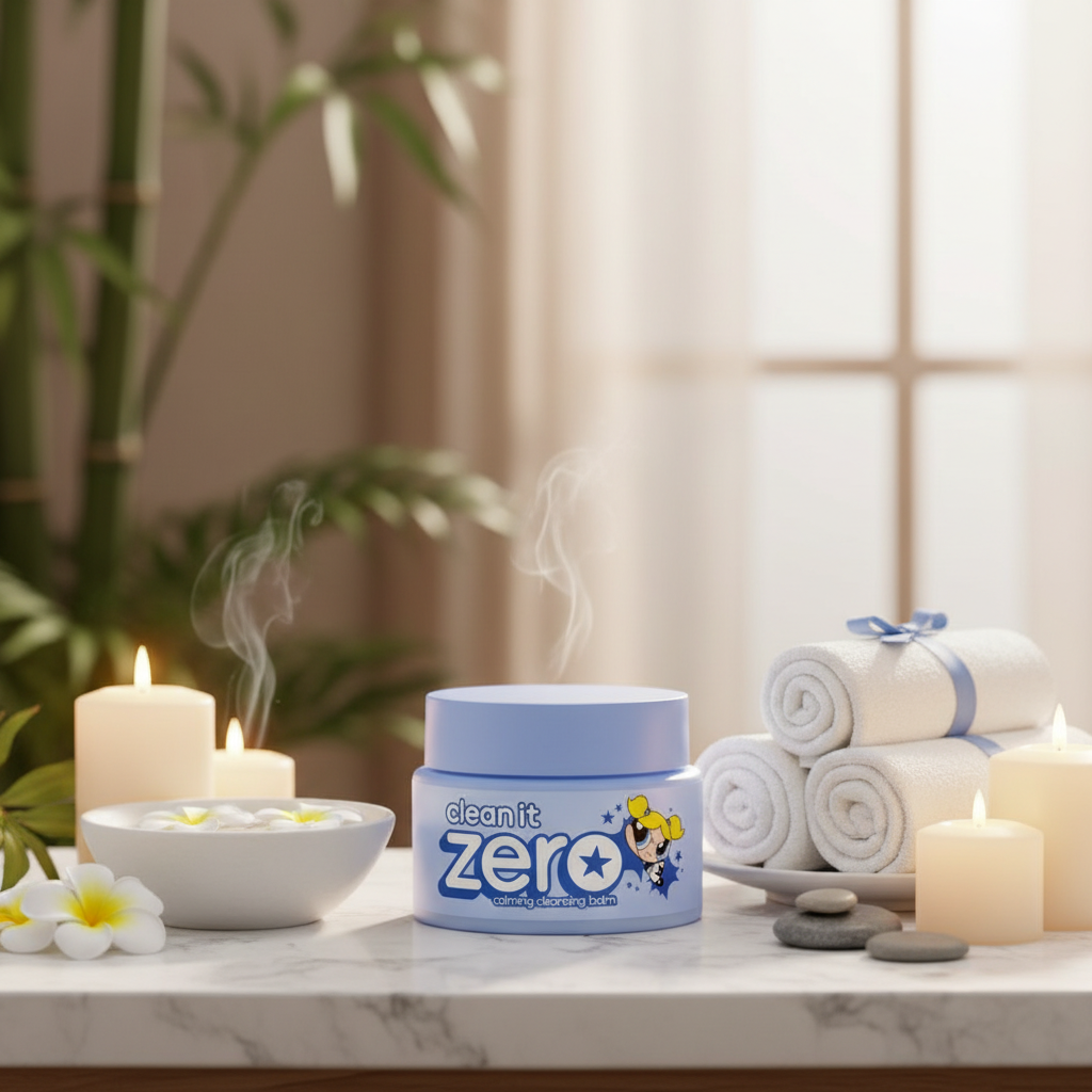 Banila Co - Clean It Zero Cleansing Balm Calming The Powerpuff Girls Edition - Čistící balzám pro citlivou pokožku Raketové holky edice - 100 ml