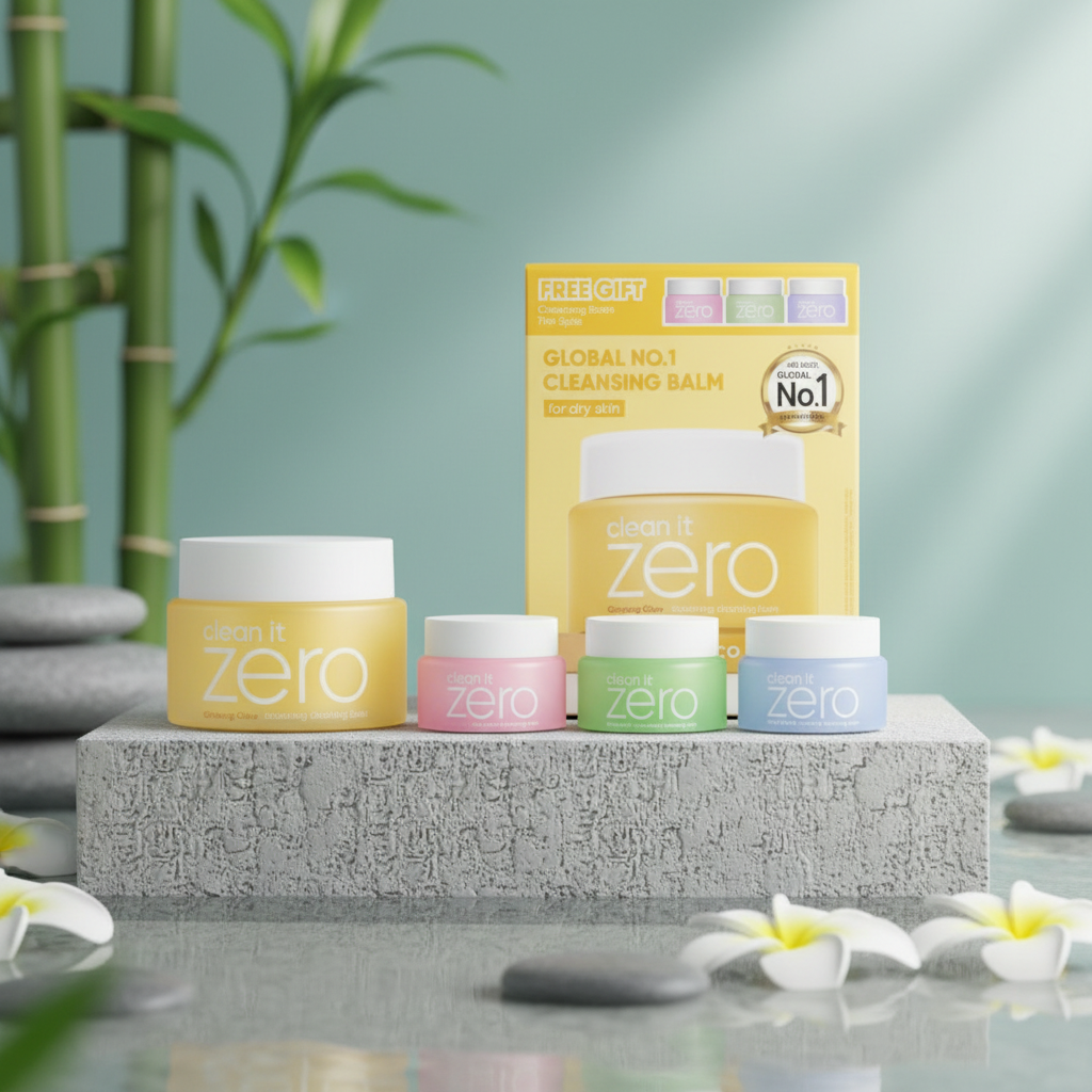 Banila Co - Clean It Zero Cleansing Balm Nourishing SET - Odličovací balzám pro suchou pleť SET - 100 ml + 3*7ml