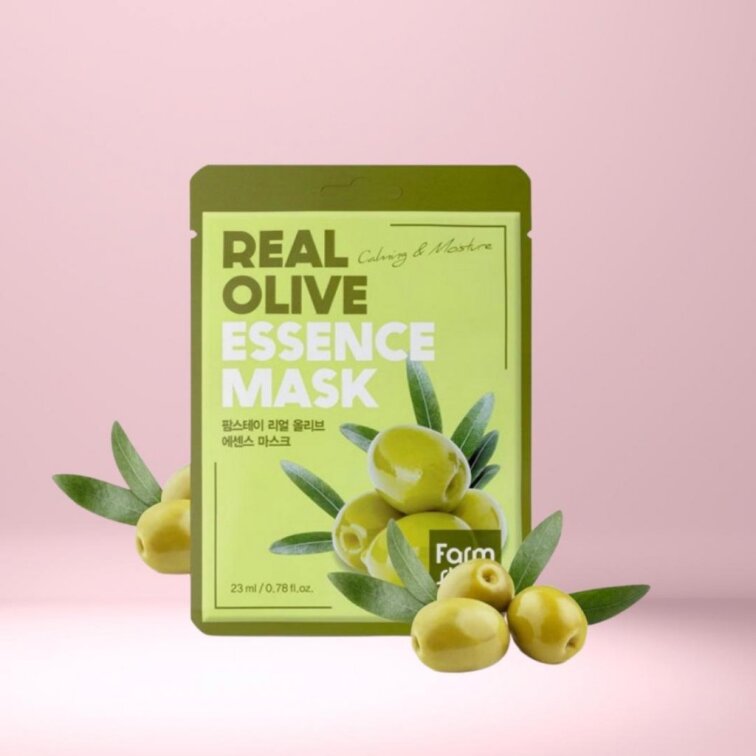 Farm Stay - Real essence mask Olive - Plátýnková maska s olivami