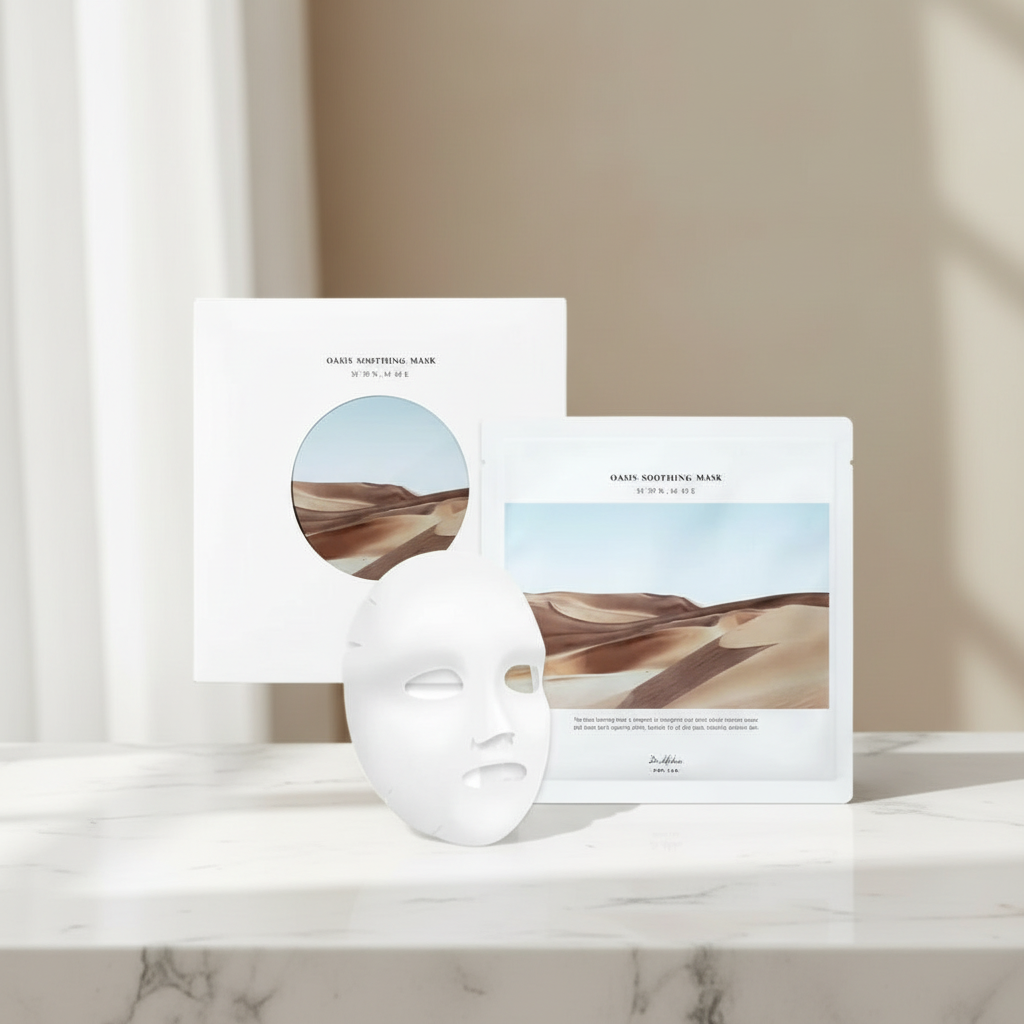 Dr. Althea - Oasis Soothing Mask - Zjemňující plátýnková maska - 27g x 5ks