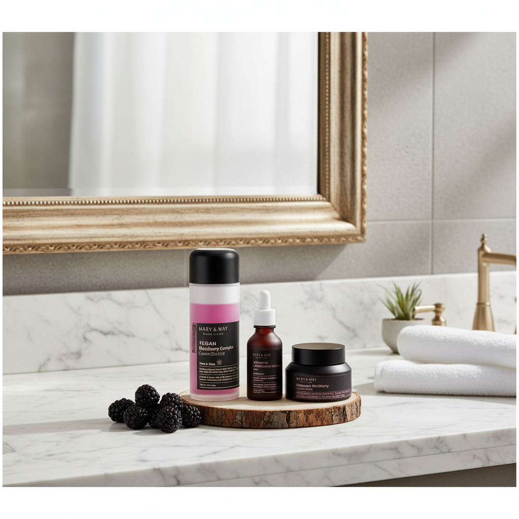 Mary & May - Vegan Blackberry Complex Cream Essence - Krémová esence - 140ml