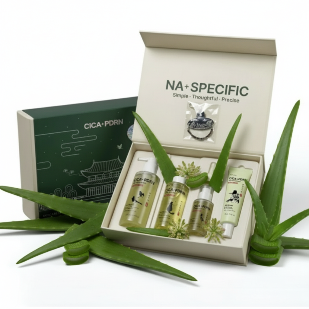 NACIFIC - Cica PDRN K-Edition - Cica PDRN K-Edice dárkový box - 4 ks