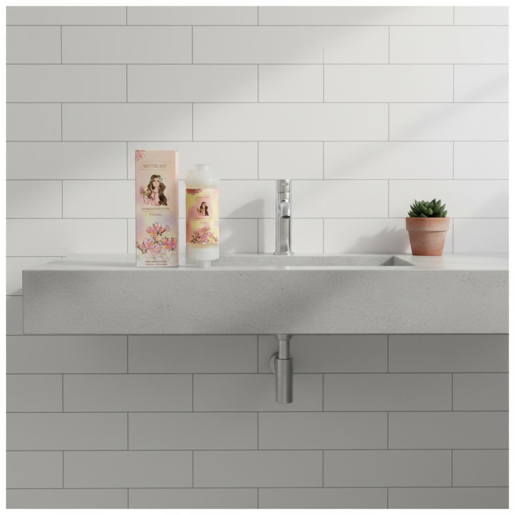 KOREJSKÁ KRÁSA - Vitamin Shower Filter - Vitaminový filtr do sprchy - FREESIA - 1ks