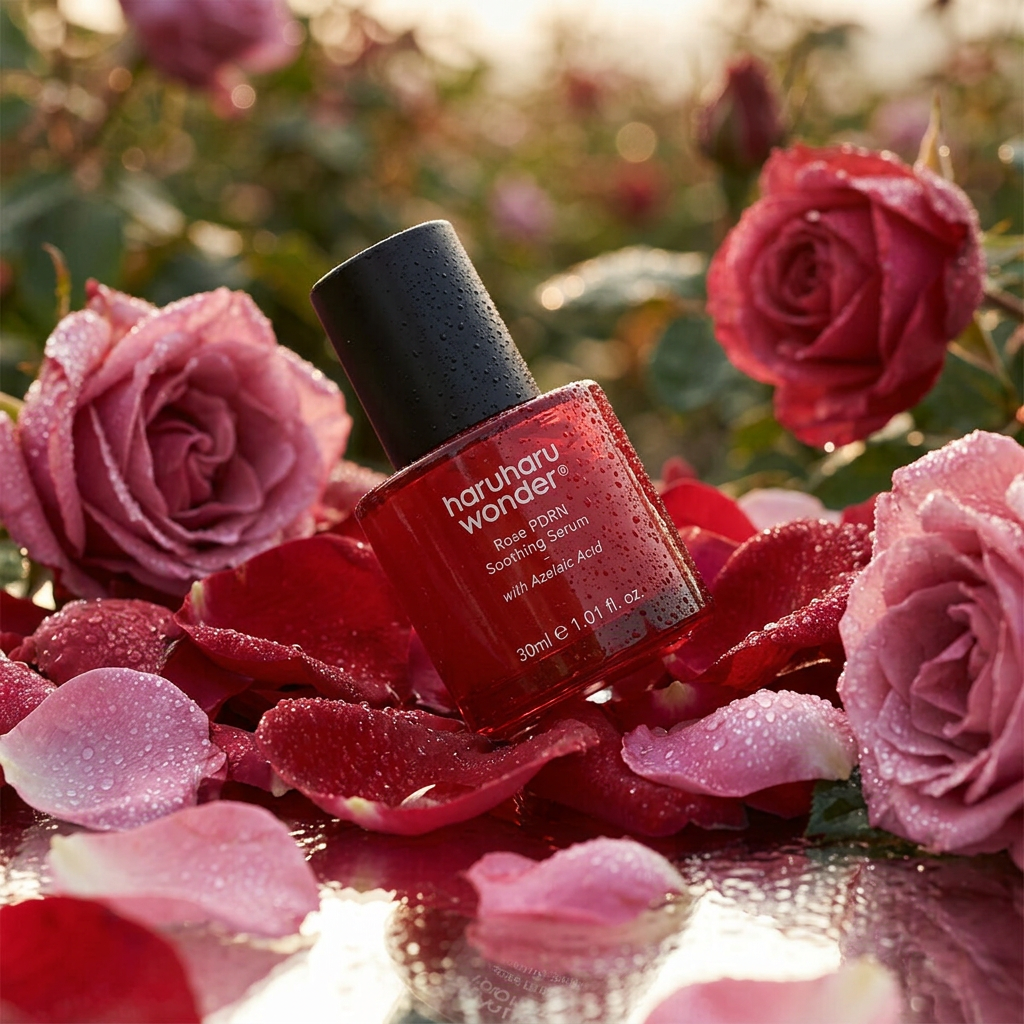 Haruharu WONDER - Rose PDRN Soothing Serum - Zklidňující sérum s PDRN - 30 ml