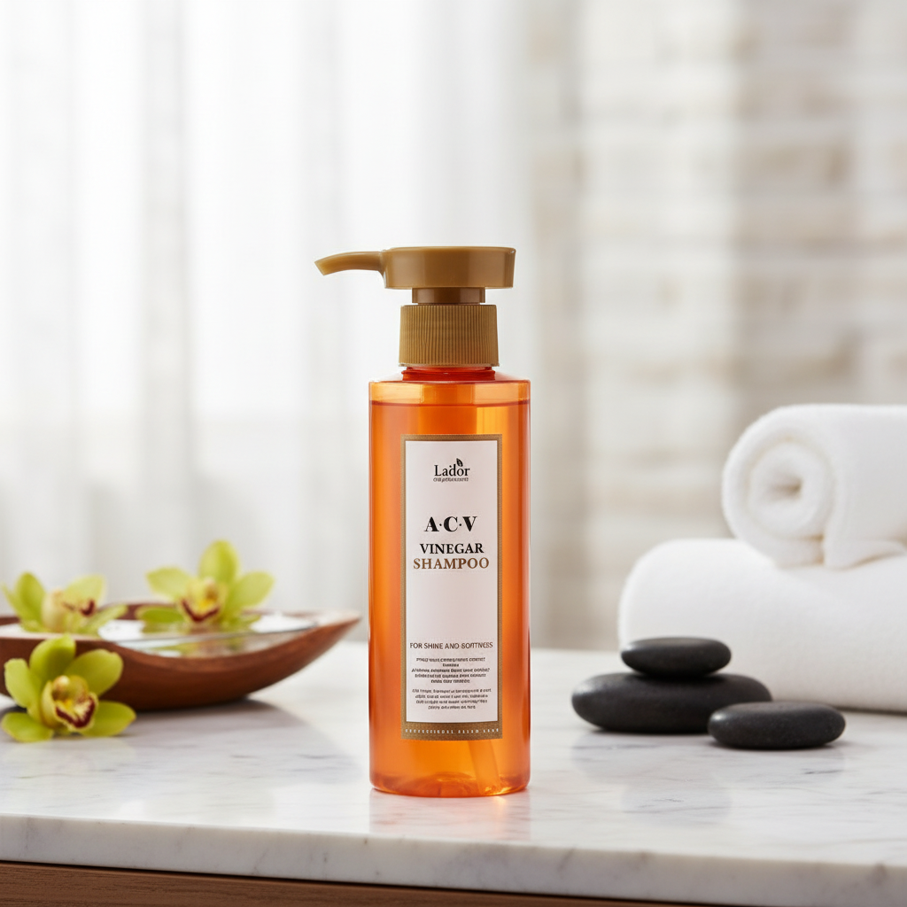 Lador - ACV Vinegar Shampoo - Hloubkově čistící šampon s jablečným octem - 430 ml