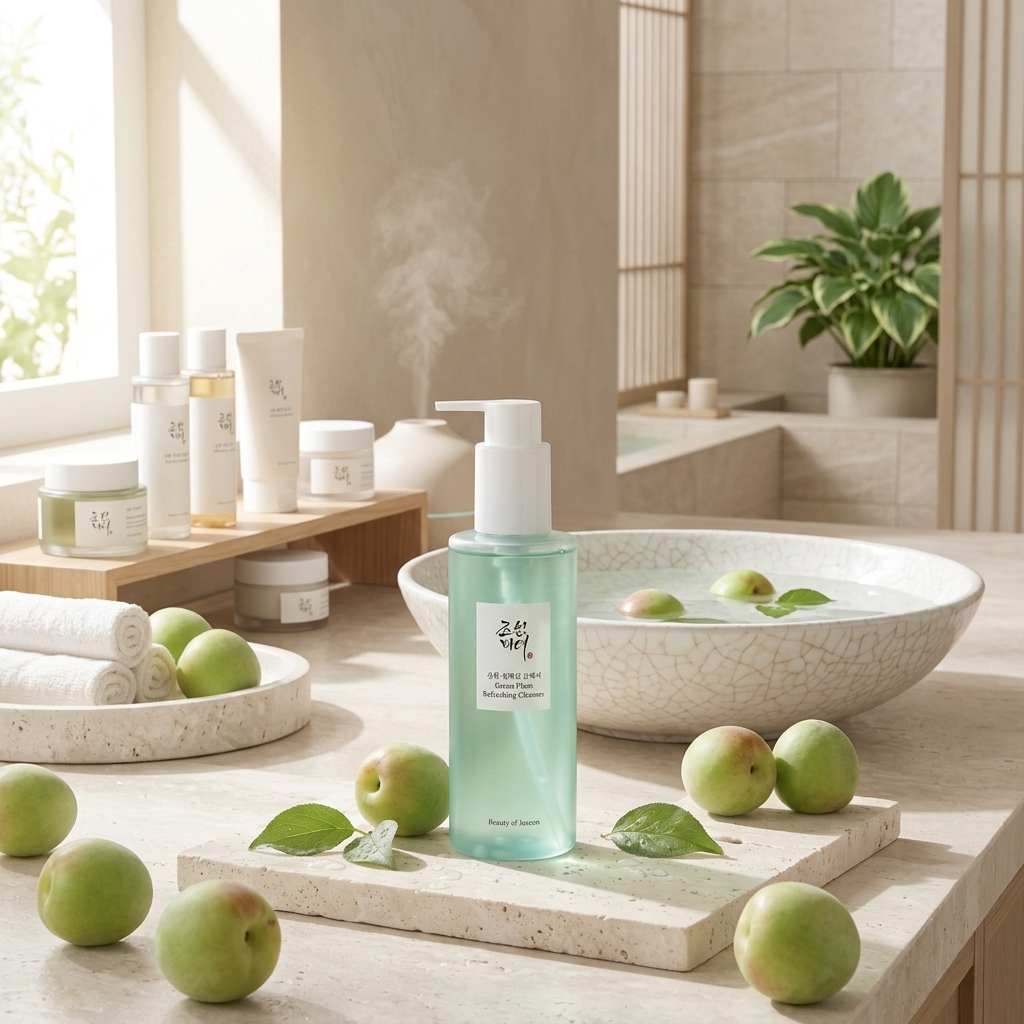 Beauty of Joseon - Green Plum Refreshing Cleanser Jumbo - Jemný čisticí gel se zelenou švestkou - 200 ml