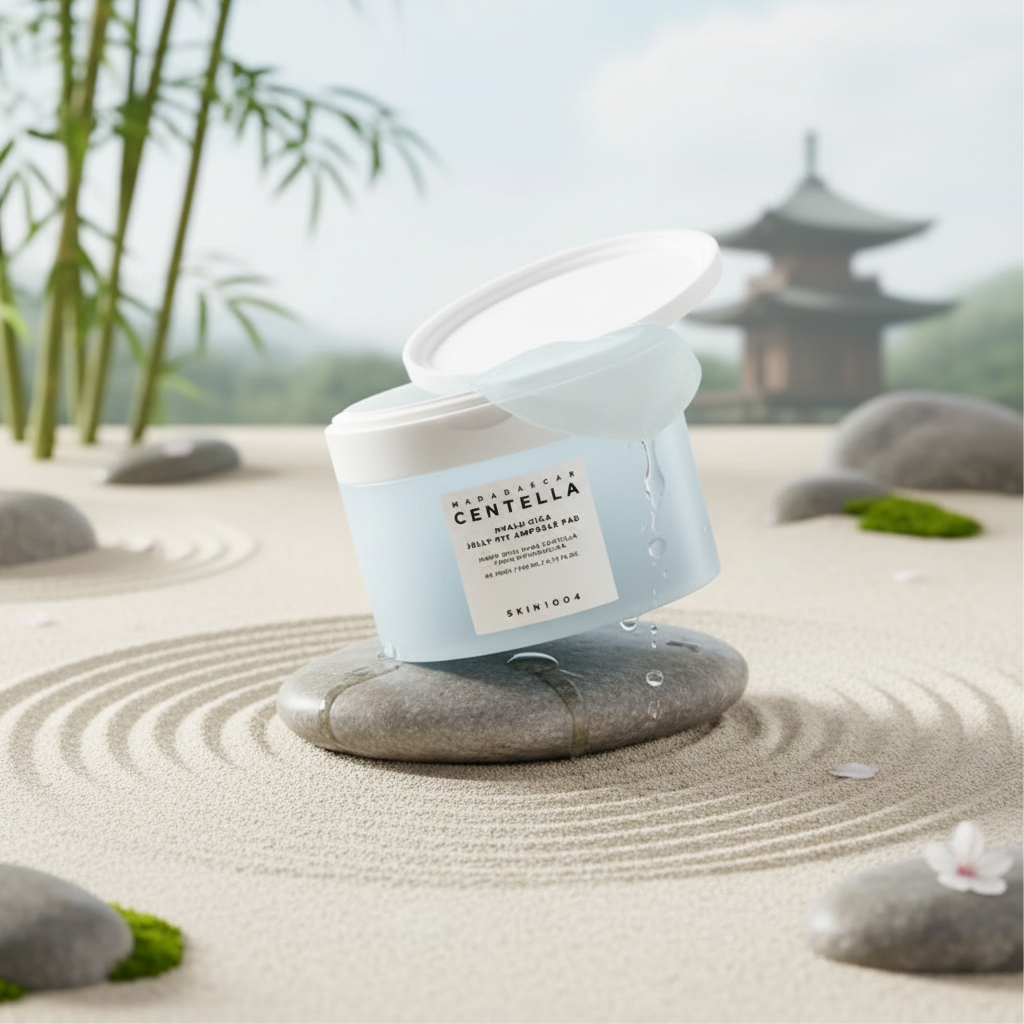 SKIN1004 - Madagascar Centella Hyalu-Cica Jelly-Fit Ampule Pad - Hyalu‑Cica gelové ampulové polštářky - 60 ks