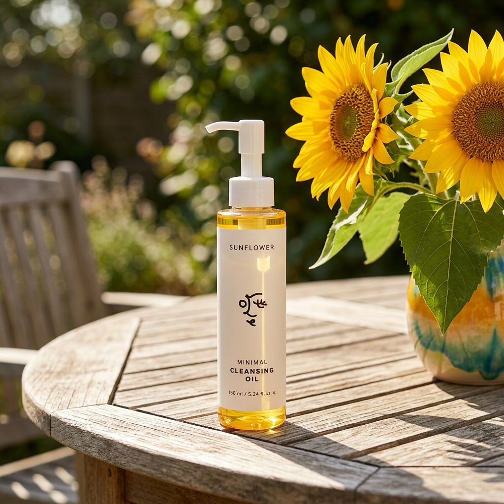 OTTIE - Sunflower Minimal Cleansing Oil - Slunečnicový čisticí olej - 155 ml
