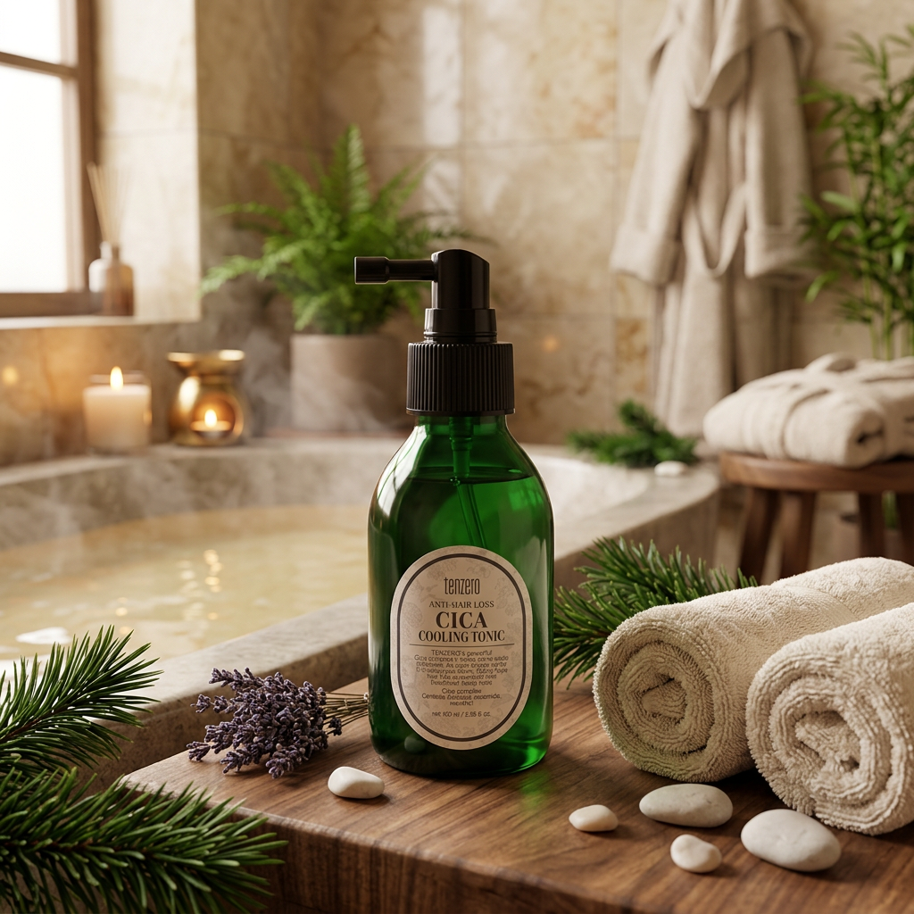 TENZERO - Anti-hair Loss Cica Cooling Tonic - Chladivý tonikum proti vypadávání vlasů s CICA - 100 ml