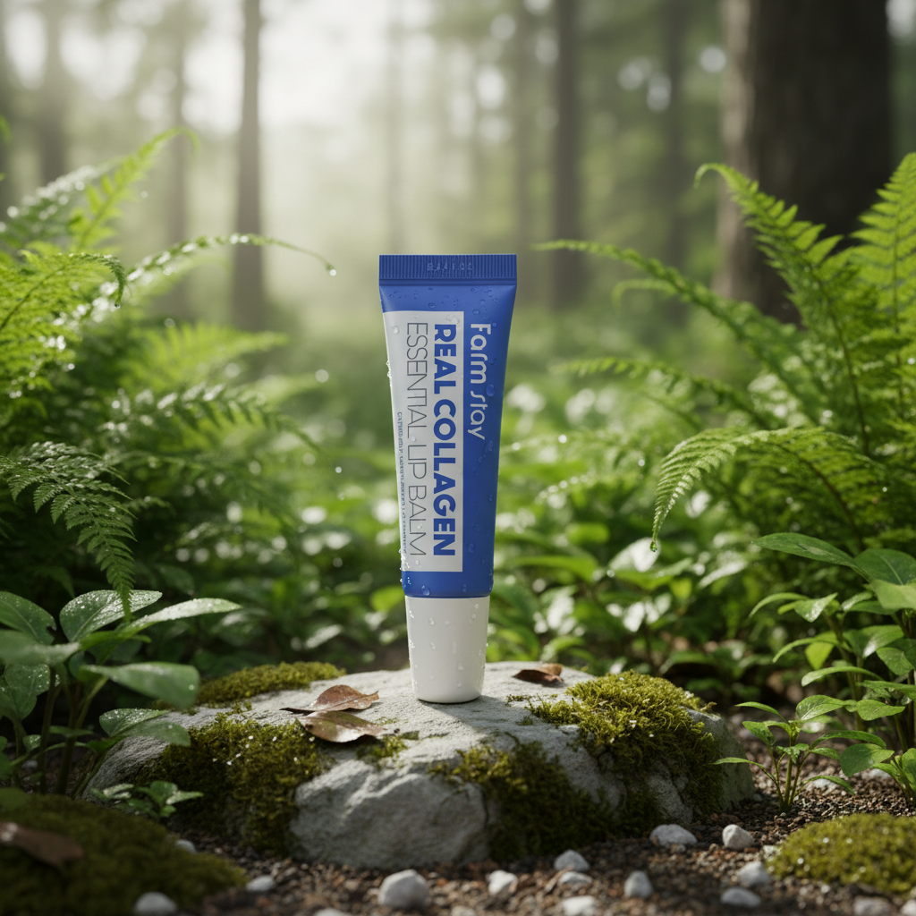 Farm Stay - Real Collagen Essential Lip Balm - Balzám na rty s kolagenem - 10 ml