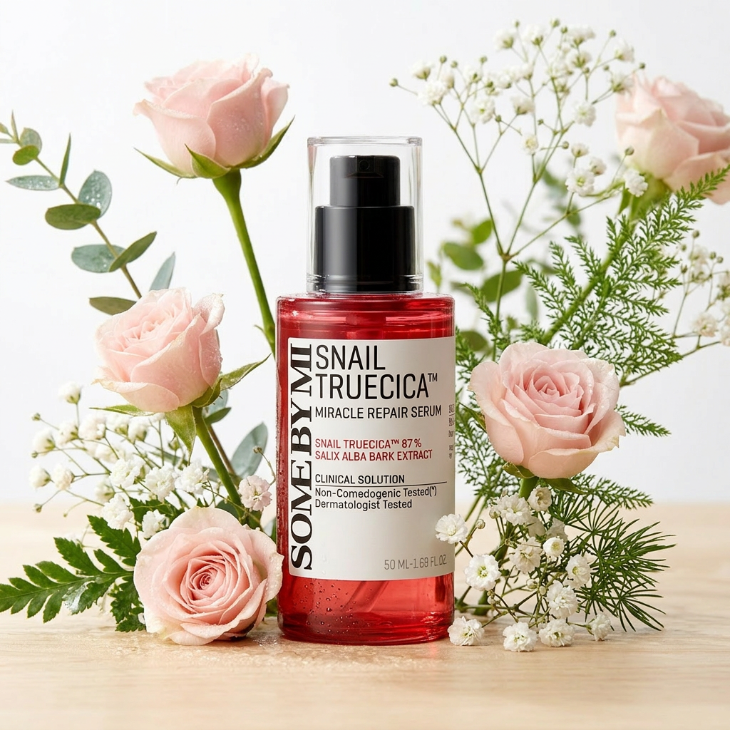 SOME BY MI - Snail Truecica Miracle Repair Serum - Víceúčelové sérum proti nerovnoměrnému tónu pleti a pigmentovým skvrnám - 50 ml