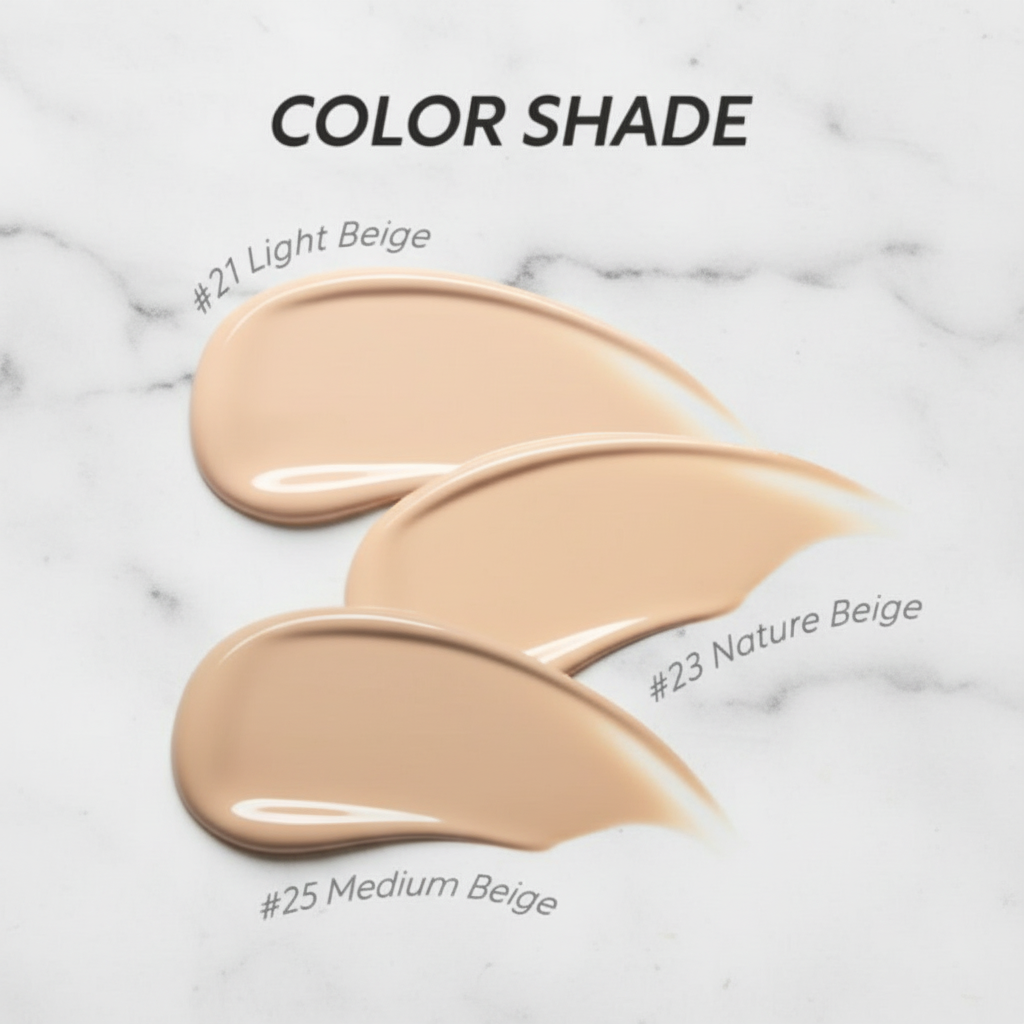 ELROEL - Blending Compact Cushion 25 Medium Beige -Kompaktní cushion make-up pro sjednocení pleti v odstínu 25 MEDIUM BEIGE - 12,5 ml