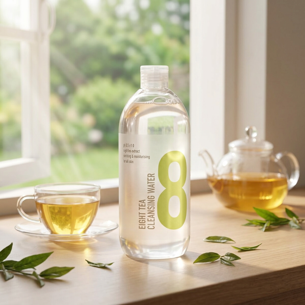 B.O.M. - Eight Tea Cleansing Water - Čisticí pleťová voda s extrakty z čajovníku - 500 ml