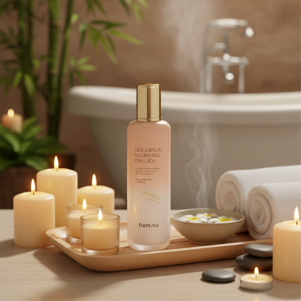 Farm Stay - Rice & Bifida Nourishing Emulsion - Vyživující emulze s extraktem z rýže a bifida - 120 ml