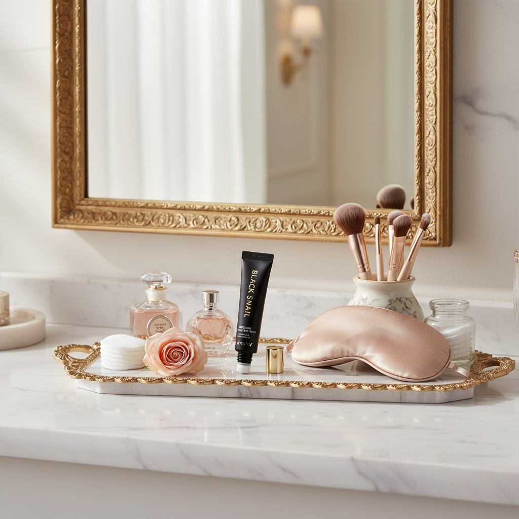 Farm Stay - Black Snail Premium Rolling Eye Serum - Sérum na oči s kuličkou - 25 ml