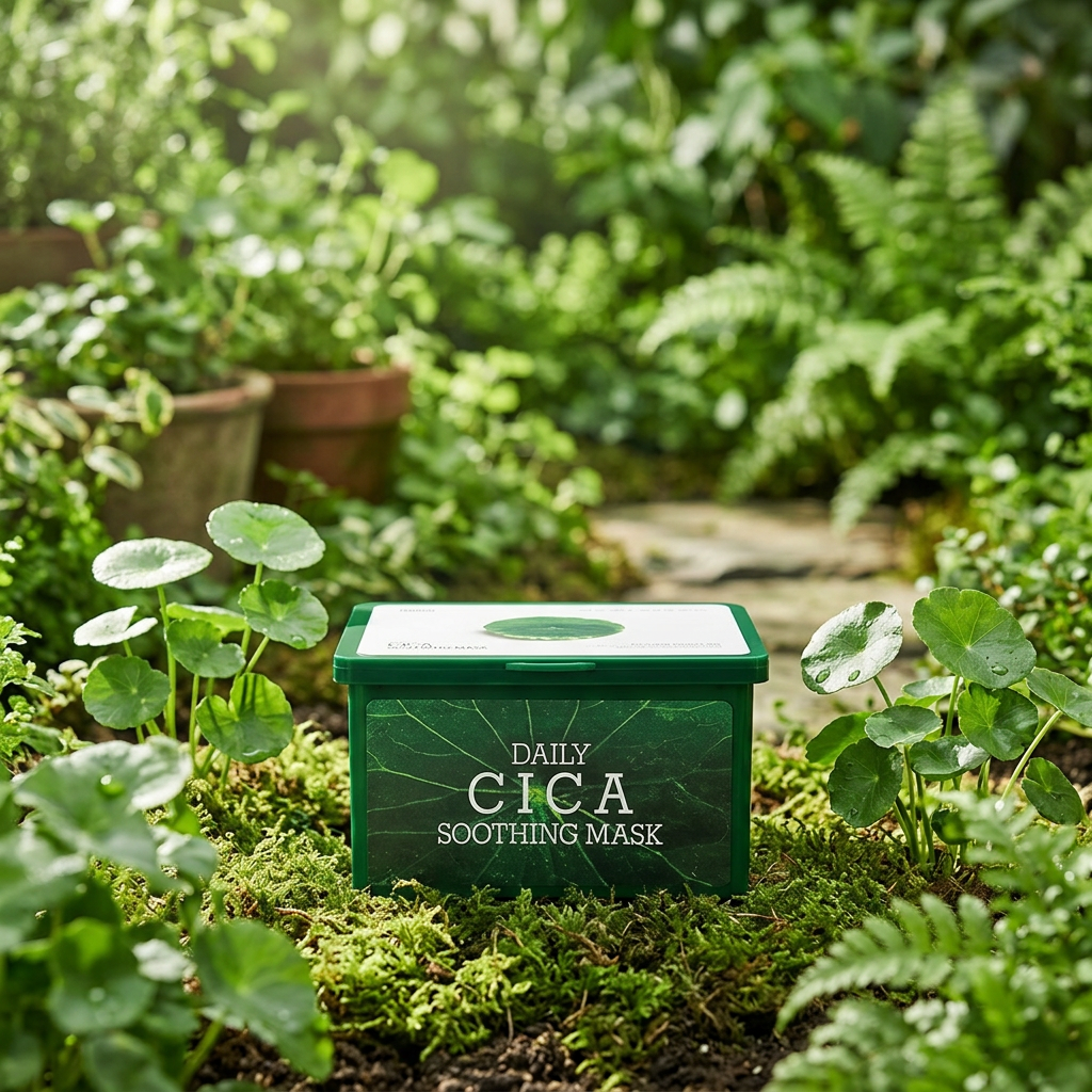 TENZERO - Daily Cica Soothing Mask - Zklidňující maska s centelou - 350 ml / 30ks