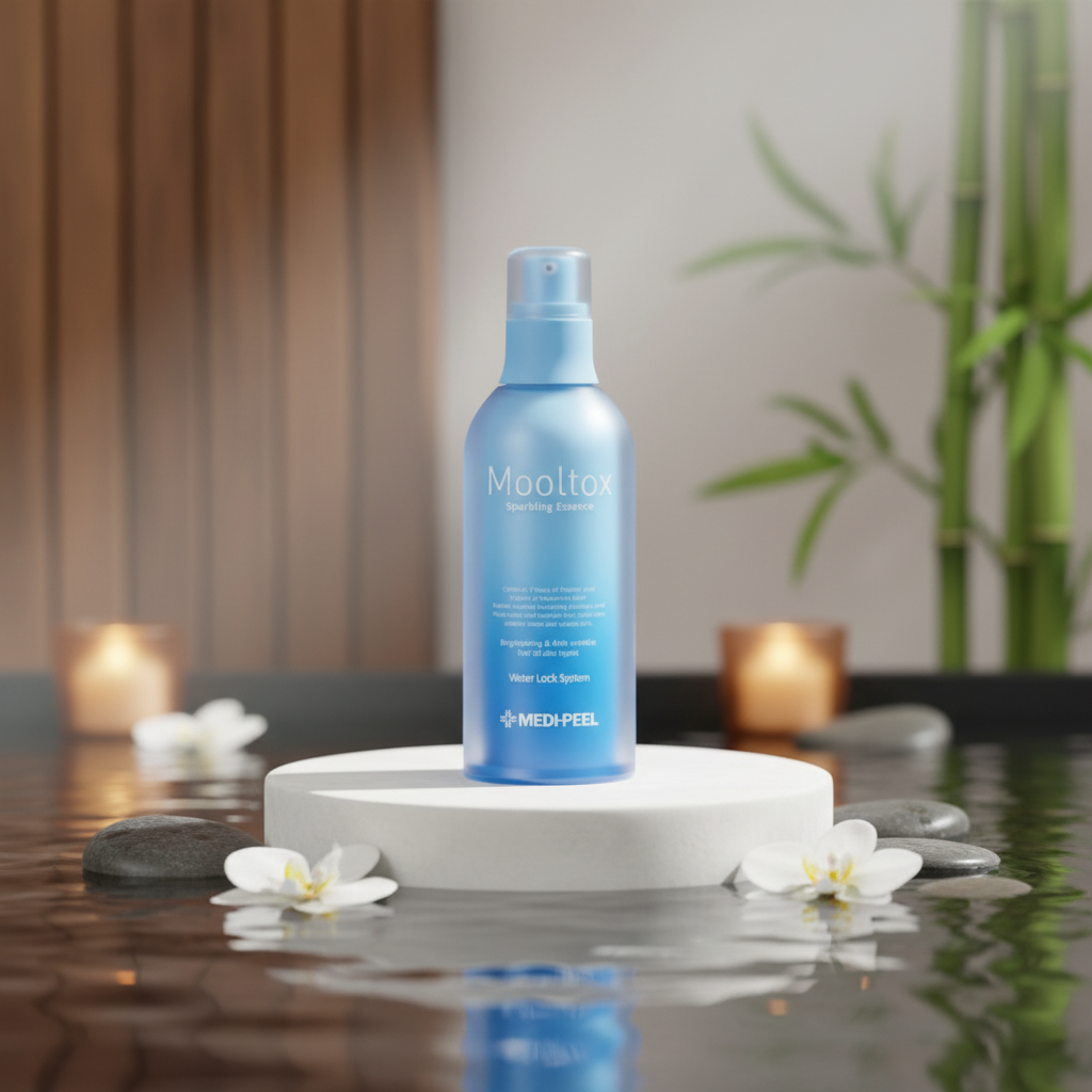 MEDI-PEEL - Aqua Mool Tox Sparkling Essence - Kyslíková pleťová esence - 100 ml