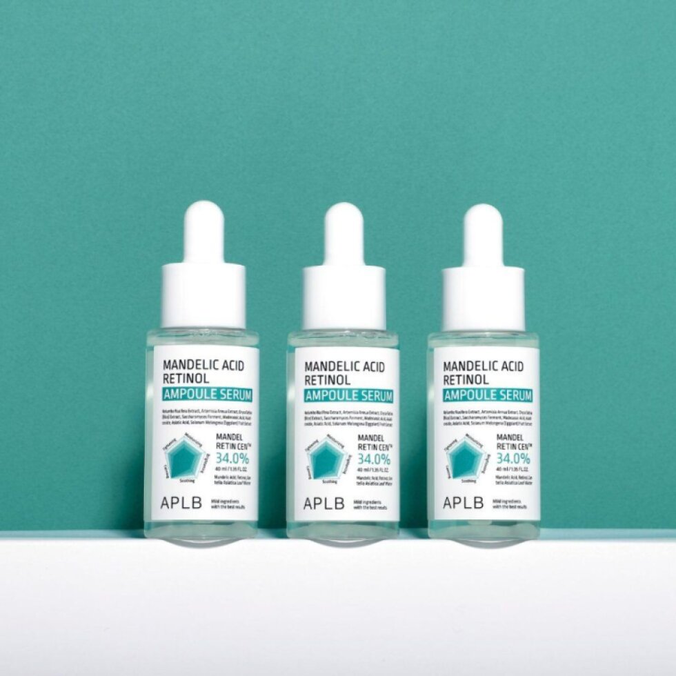 APLB - Mandelic Acid Retinol Ampoule Serum - Exfoliační sérum s kyselinou mandlovou a retinolem - 40 ml