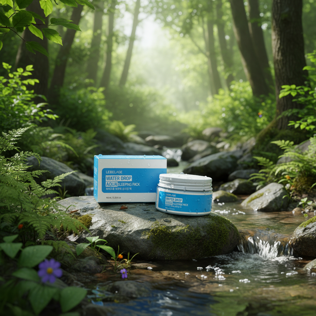 LEBELAGE - Water Drop Aqua Sleeping Pack - Hydratační noční maska - 100 ml