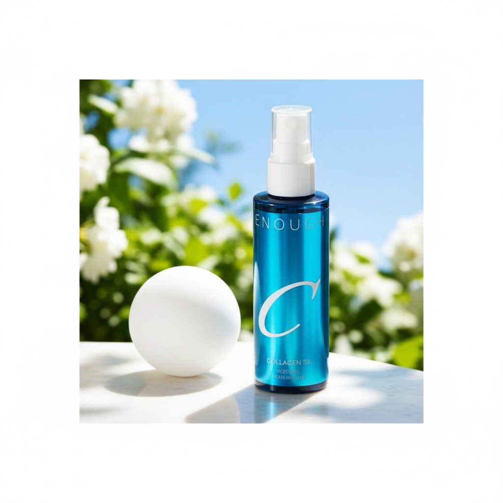 ENOUGH - Collagen 3X Moisture Makeup Fixer - Kolagenový hydratační fixační sprej na make-up - 100 ml