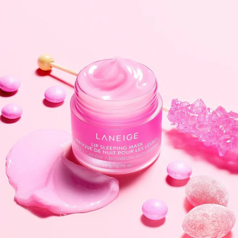 Laneige - Lip Sleeping Mask Sweet Candy - Intenzivně regenerující maska na rty Cukrovinky - 20 g