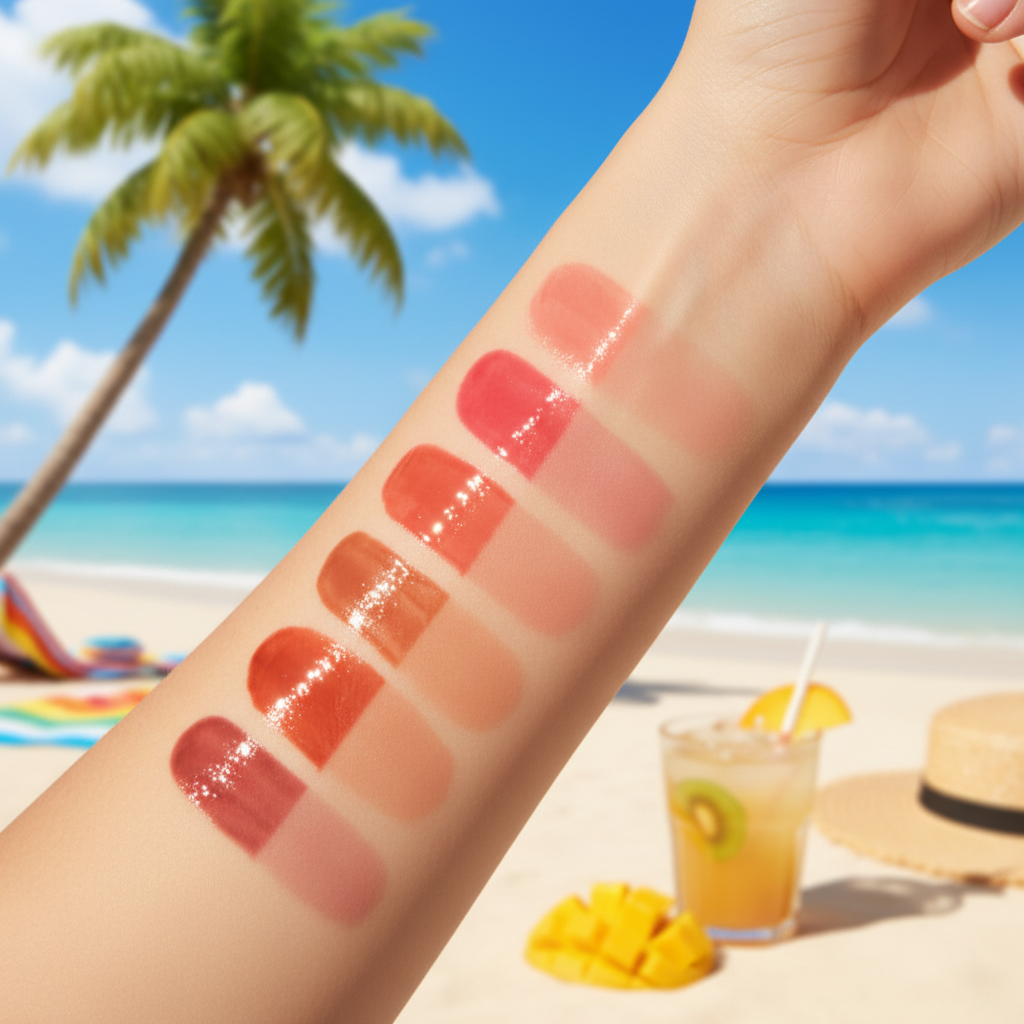 YNM - Heart Jelling Tint 01 Peach Jelling - Gelový tónovací balzám na rty 01 Peach Jelling - 2,6 g