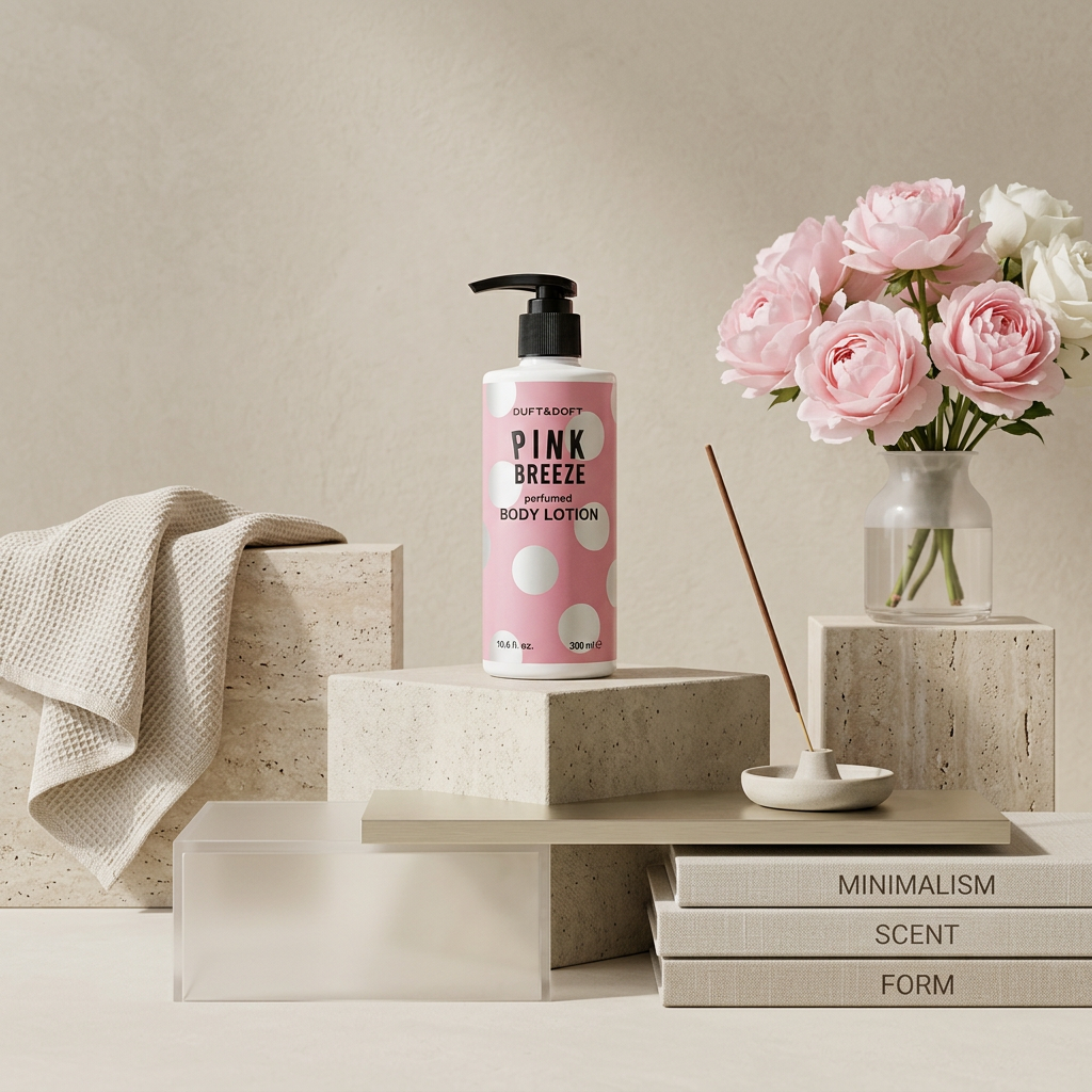 DUFT & DOFT - Pink Breeze Perfumed Body Lotion - Parfémované tělové mléko Pink Breeze - 300 ml