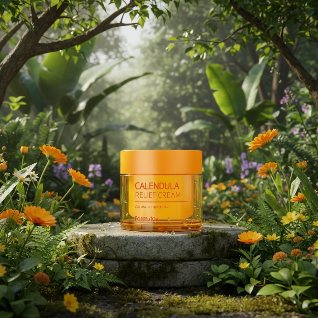 Farm Stay - Calendula Relief Cream - Omlazující krém s měsíčkem lékařským - 80 ml