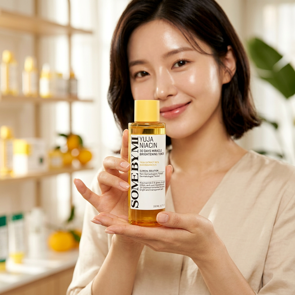 SOME BY MI - Yuja Niacin Brightening Toner - Hydratační a rozjasňující pleťové tonikum - 150 ml
