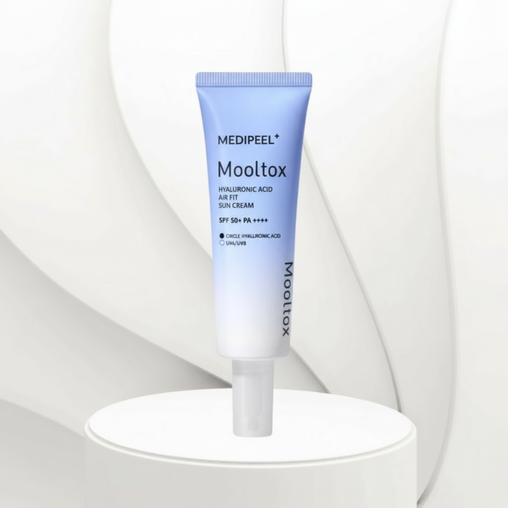 MEDI-PEEL - Mooltox Hyaluronic Acid Air Fit Sun Cream SPF 50+ PA++++ - Hydratační SPF s kyselinou hyaluronovou - 50 ml