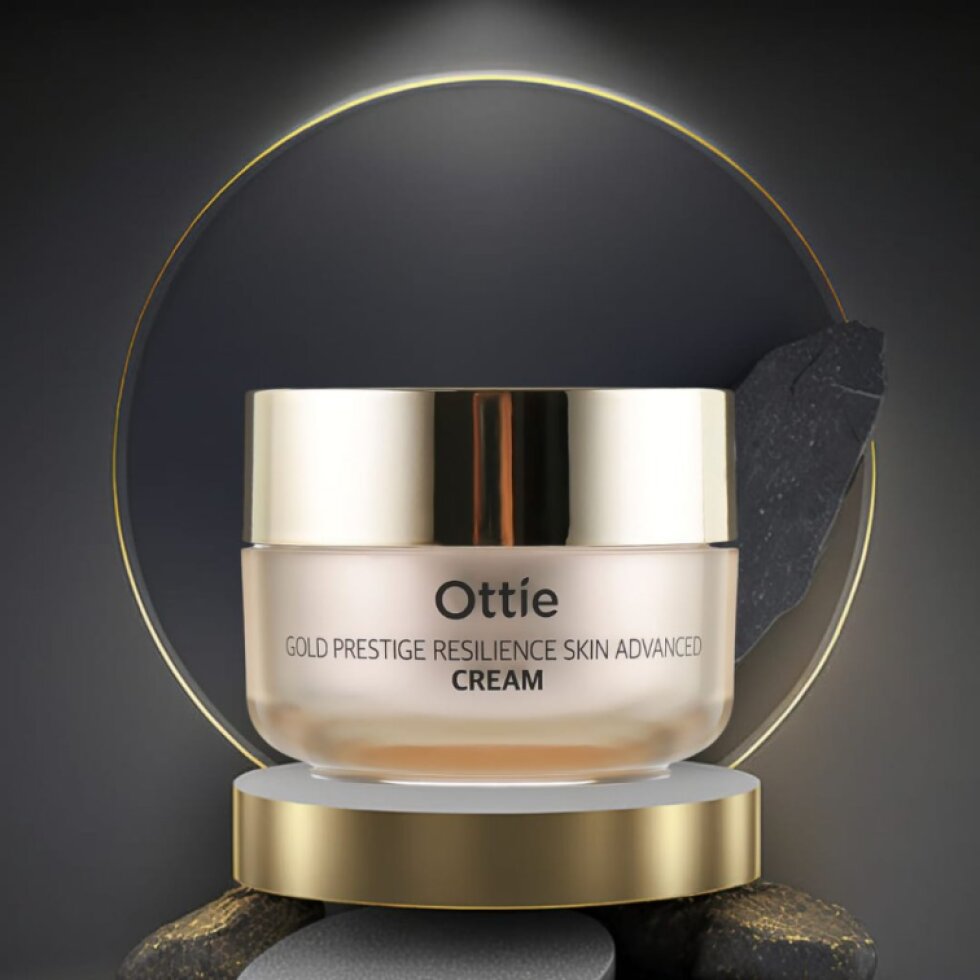 OTTIE - Gold Prestige Resilience Skin Advanced Cream - Revitalizační posilující krém proti stárnutí - 50 ml