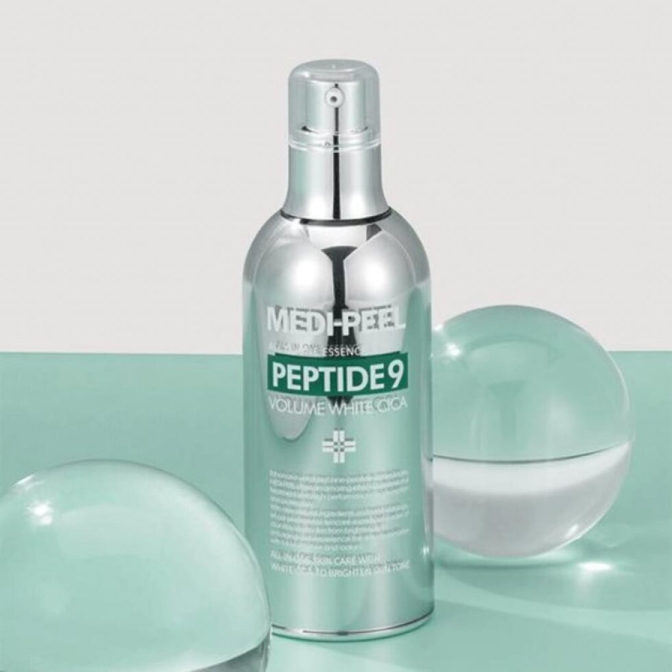 MEDI-PEEL - Peptide 9 Volume White Cica All In One Essence - Peptidová esence s centelou - 100 ml