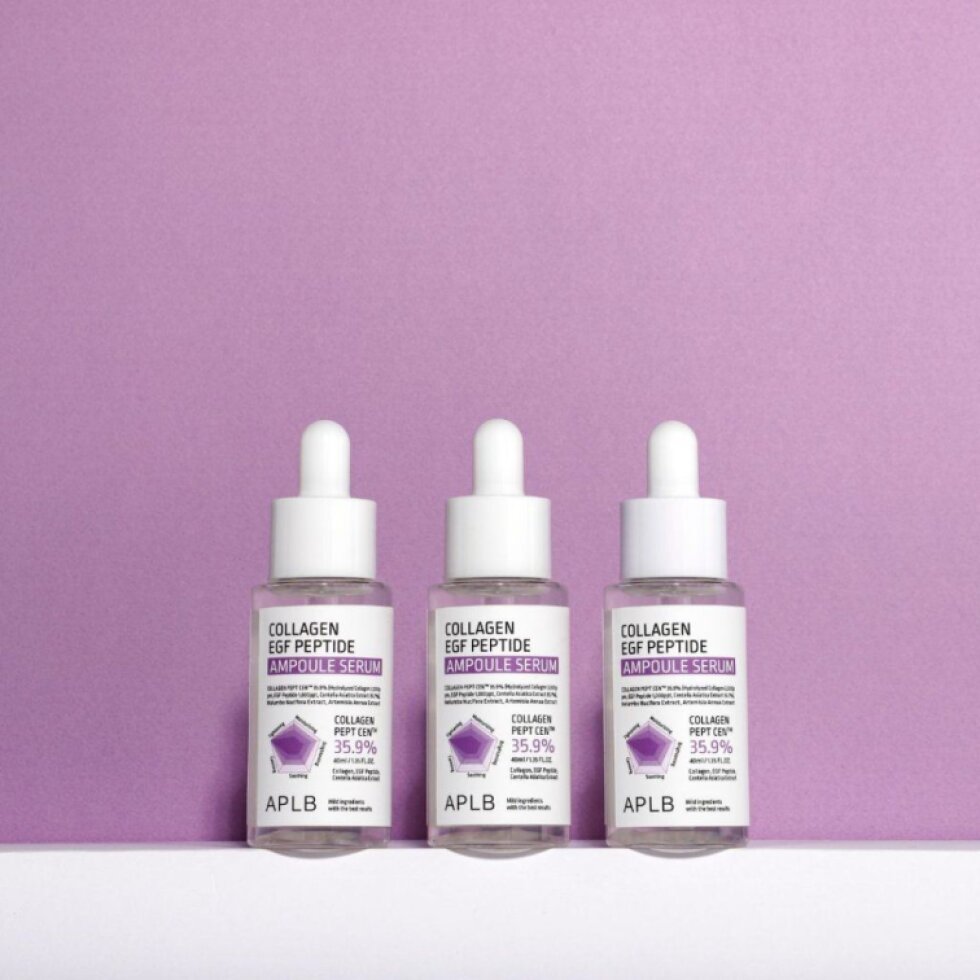 APLB - Collagen EGF Peptide Ampoule Serum - Zpevňující, hydratační sérum s peptidy a kolagenem - 40 ml