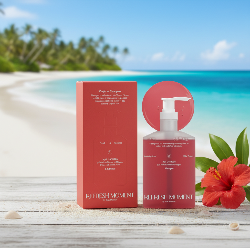 Dr. Althea - Refresh Moment Perfume Shampoo 01 Jeju Camellia - Parfémovaný šampon s květinovou vůní kamélií - 500 ml