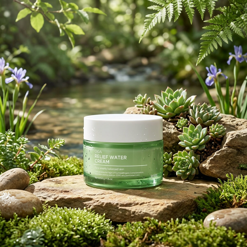 TENZERO - Cica Relief Water Cream - Zklidňující vodní krém s Cica - 50 ml