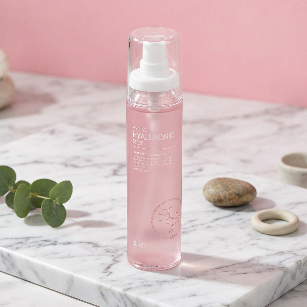 TENZERO - Hydrating Hyaluronic Mist - Hydratační mlha s kyselinou hyaluronovou - 120 ml