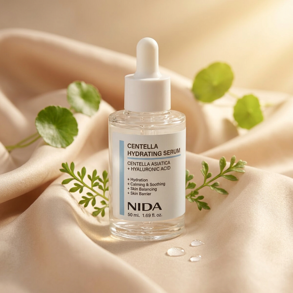 NIDA - Centella Hydrating Serum - Hydratační sérum s Centellou - 50 ml