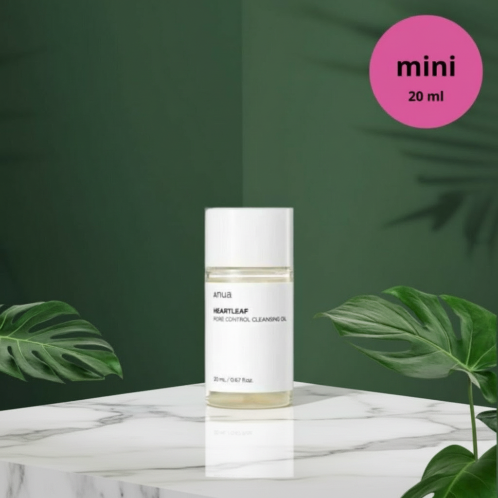 ANUA - Heartleaf Pore Control Cleansing Oil travel size - Odličovací olej na obličej - 20 ml