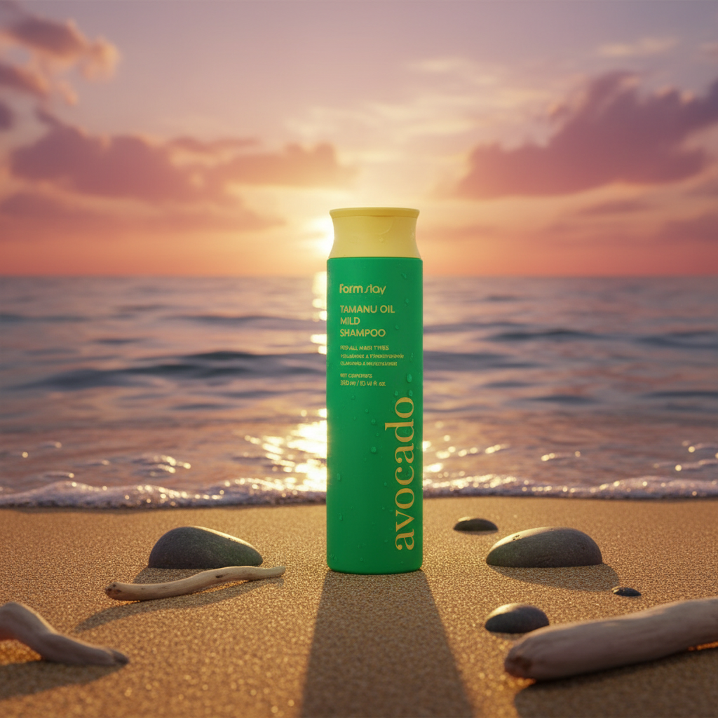 Farm Stay - Tamanu Oil Mild Shampoo Avocado - Hydratační a vyživující šampon - 300 ml