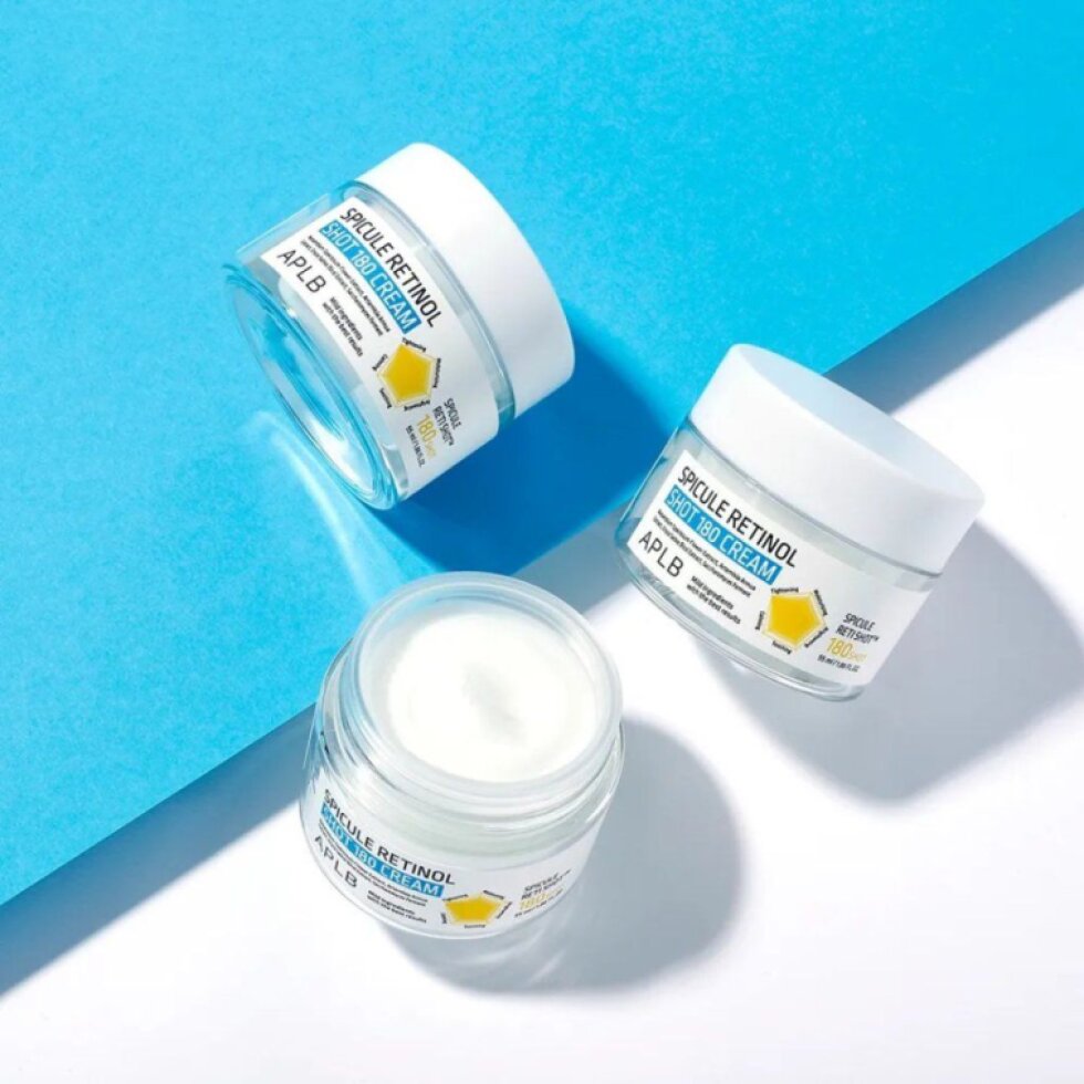 APLB - Spicule Retinol Shot 180 Cream - Mikrojehličkový retinolový krém - 55 ml