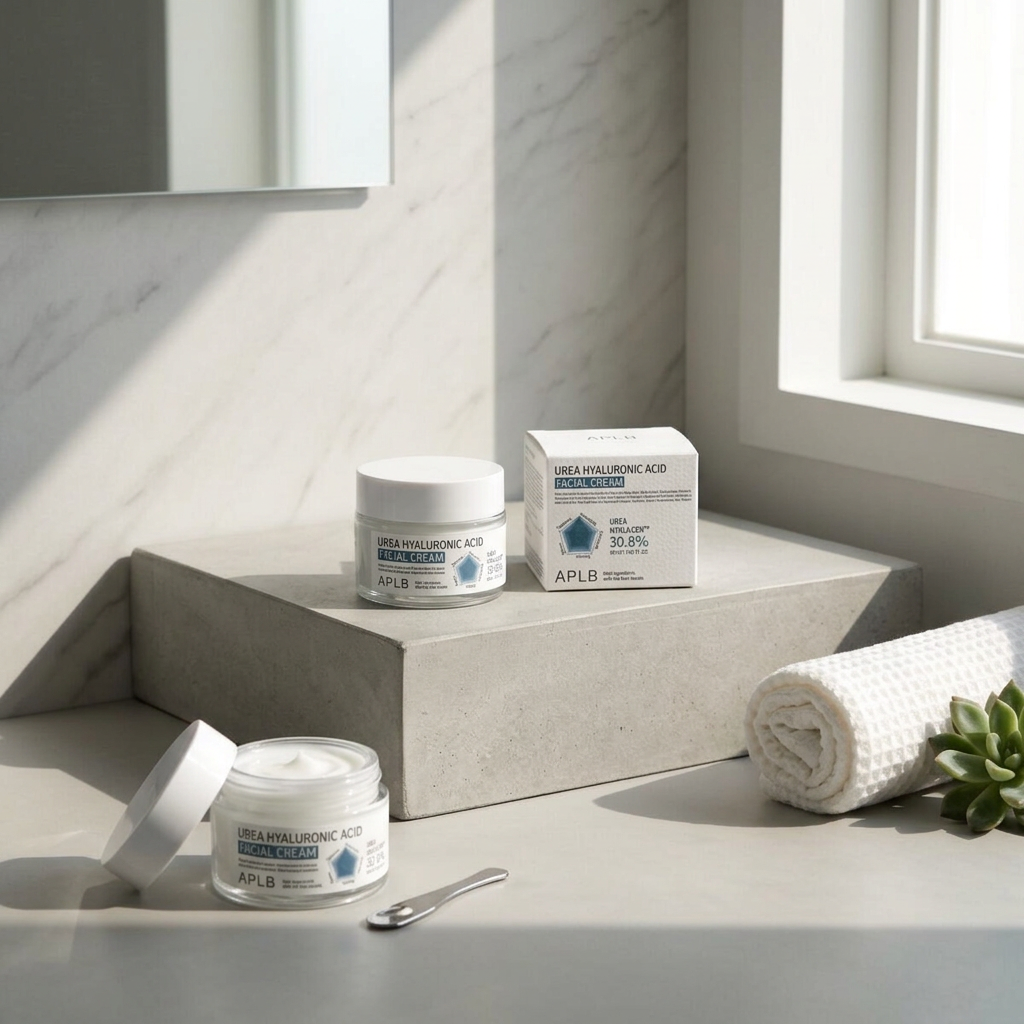 APLB - Urea Hyaluronic Acid Facial Cream - Vysoce hydratační krém s ureou a kyselinou hyaluronovou - 55 ml