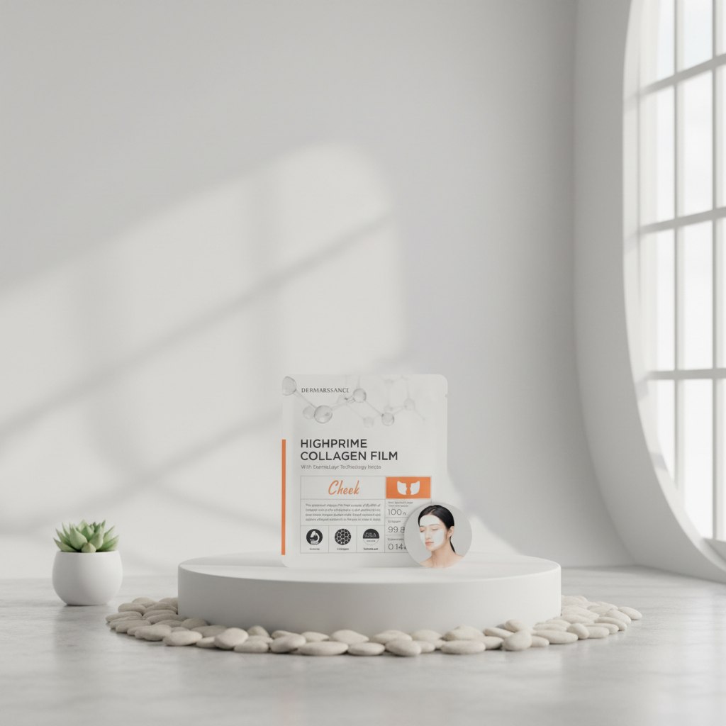 DERMARSSANCE - Highprime Collagen Flim Cheeks - Highprime kolagen pro zpevnění tváří - 5 ks