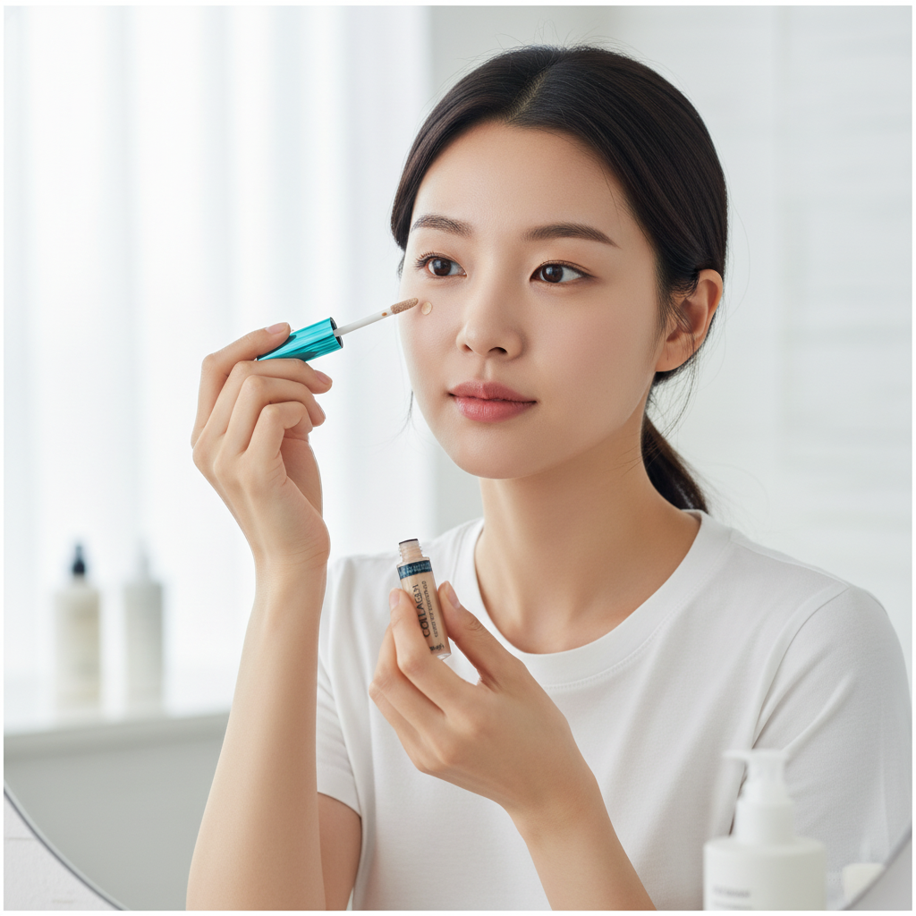 ENOUGH - Collagen Cover Tip Concealer #01 - Pečující korektor s kolagenem - 9 g