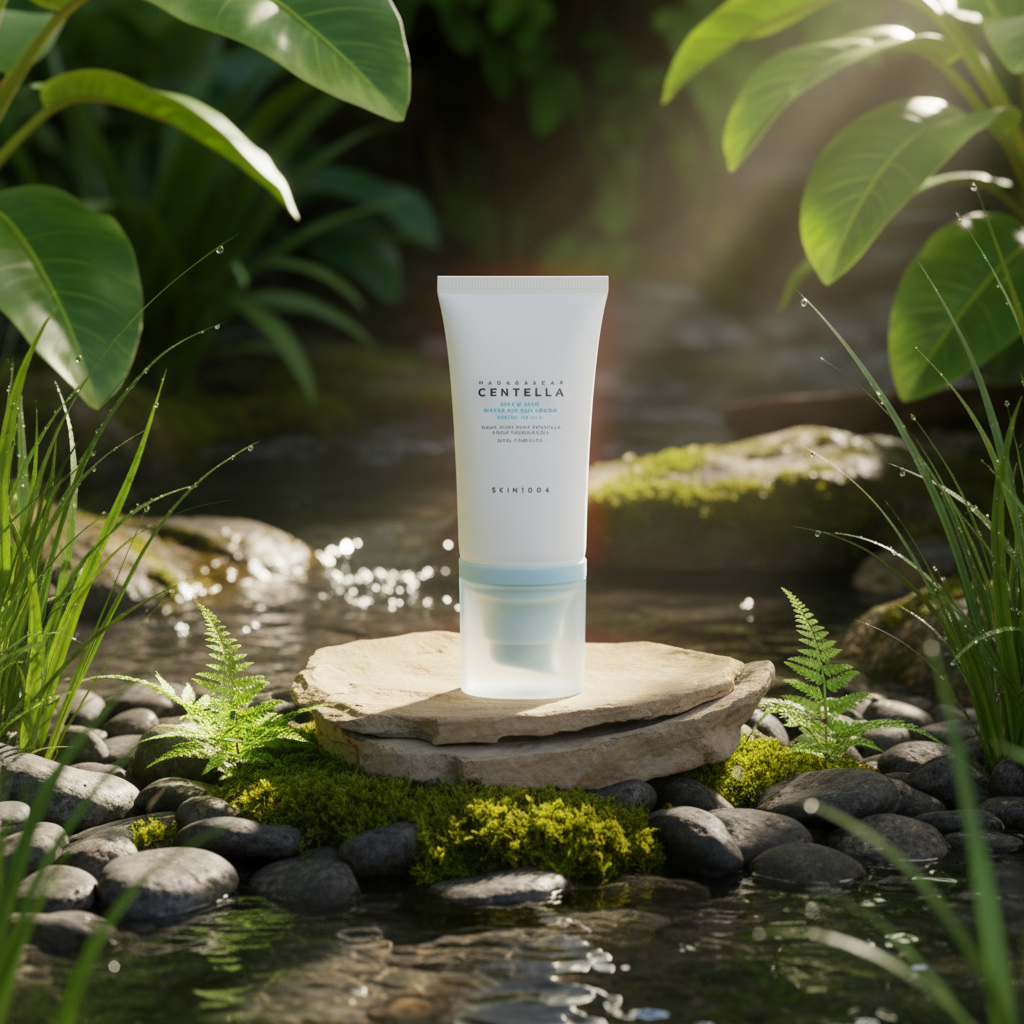 SKIN1004 - Madagascar Centella Hyalu-Cica Water-Fit Sun Serum JUMBO SIZE SPF50+ PA++++ - Hydratační SPF krém - 100 ml