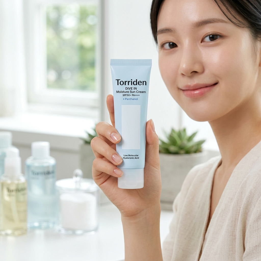 Torriden - DIVE-IN Mild Suncream - Jemný minerální opalovací krém - 60 ml