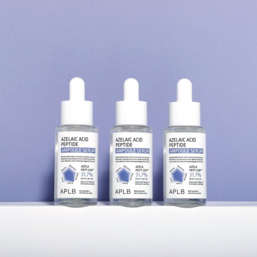 APLB - Azelaic Acid Peptide Ampoule Serum - Sérum s kyselinou azealovou a peptidy pro zpevnění pleti a redukci pigmentace - 40 ml