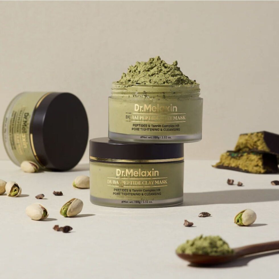 DR. MELAXIN - Dubai Peptide Clay Mask - Dubajská jílová maska s peptidy - 100g