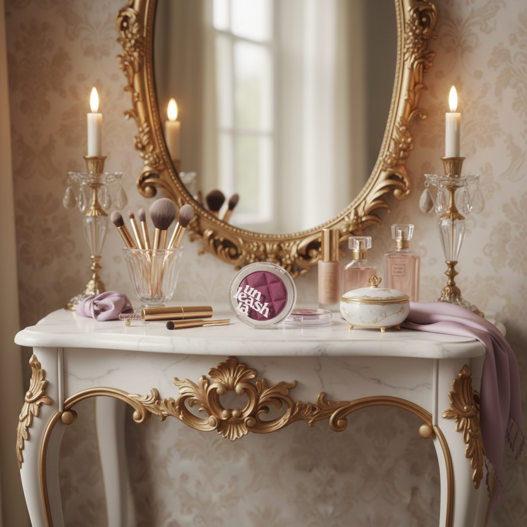 UNLEASHIA - Dough Dough Waffle Blush No. 3 Jammy Grape - Waffle tvářenka No. 3 Jammy Grape - 7 g