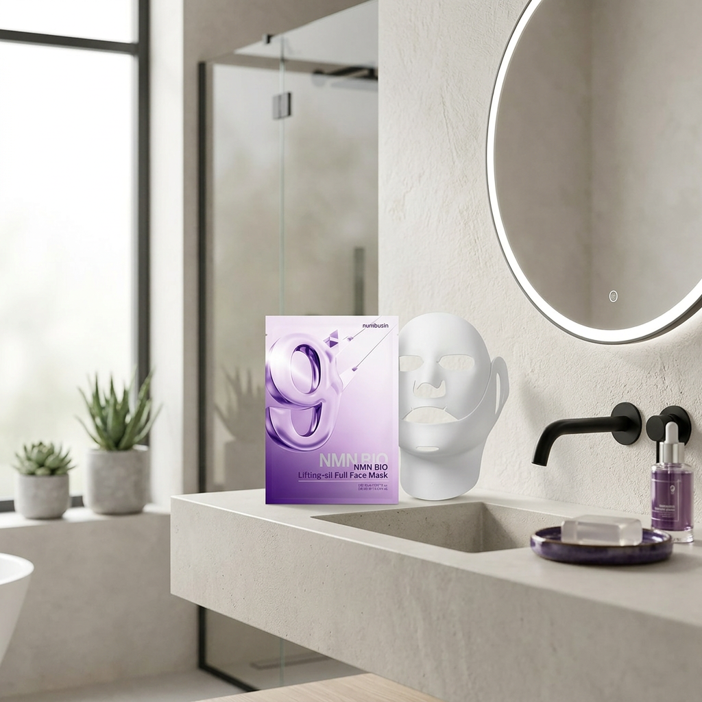 Numbuzin - NAD+ Bio Lifting-sil Full Face Mask - Plátýnková liftingová maska na celý obličej - 28 ml