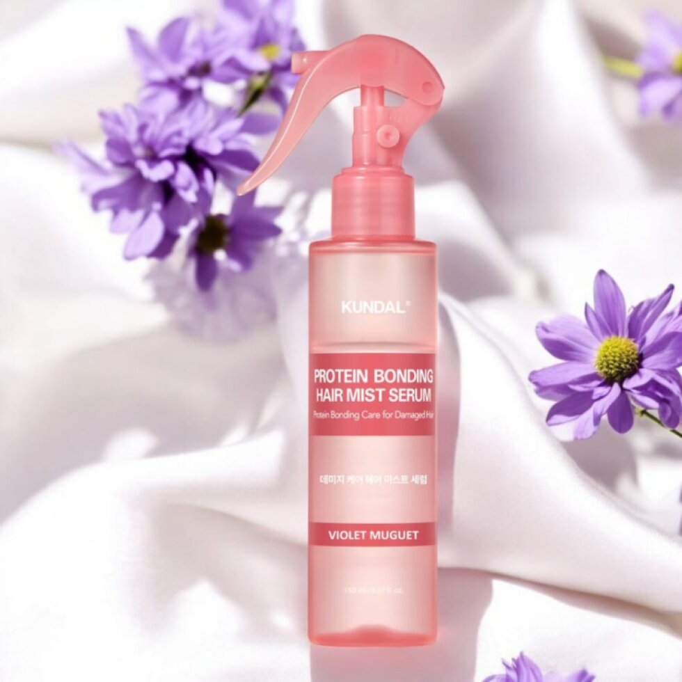 Kundal Protein Bonding Damage Care Hair Mist Serum - Proteinové sérum ve spreji VIOLET MUGUET - 150 ml